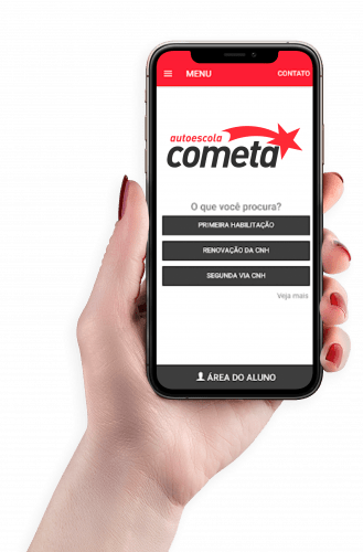 Baixe agora o aplicativo Autoescola Cometa